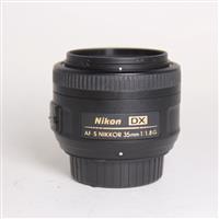Used Nikon AF-S DX Nikkor 35mm f/1.8G Standard Prime Lens