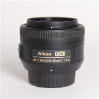 Used Nikon AF-S DX Nikkor 35mm f/1.8G Standard Prime Lens