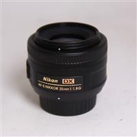 Used Nikon AF-S DX Nikkor 35mm f/1.8G Standard Prime Lens