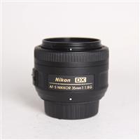 Used Nikon AF-S DX Nikkor 35mm f/1.8G Standard Prime Lens