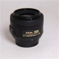 Used Nikon AF-S DX Nikkor 35mm f/1.8G Standard Prime Lens