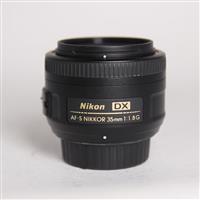 Used Nikon AF-S DX Nikkor 35mm f/1.8G Standard Prime Lens