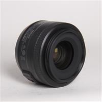Used Nikon AF-S DX Nikkor 35mm f/1.8G Standard Prime Lens