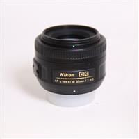 Used Nikon AF-S DX Nikkor 35mm f/1.8G Standard Prime Lens