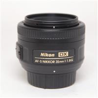 Used Nikon AF-S DX Nikkor 35mm f/1.8G Standard Prime Lens