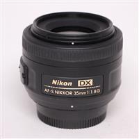 Used Nikon AF-S DX Nikkor 35mm f/1.8G Standard Prime Lens