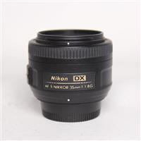 Used Nikon AF-S DX Nikkor 35mm f/1.8G Standard Prime Lens