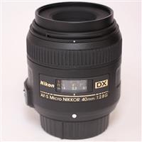 Used Nikon AF-S DX Micro Nikkor 40mm f/2.8G Macro Lens