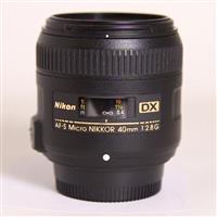 Used Nikon AF-S DX Micro Nikkor 40mm f/2.8G Macro Lens
