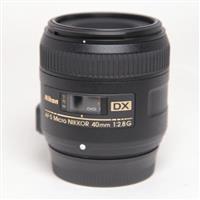 Used Nikon AF-S DX Micro Nikkor 40mm f/2.8G Macro Lens