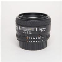 Used Nikon AF Nikkor 50mm f/1.4D Standard Prime Lens