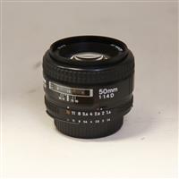 Used Nikon AF Nikkor 50mm f/1.4D Standard Prime Lens
