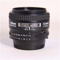 Used Nikon AF Nikkor 50mm f/1.4D Standard Prime Lens