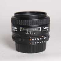 Used Nikon AF Nikkor 50mm f/1.4D Standard Prime Lens