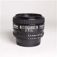 Used Nikon AF Nikkor 50mm f/1.4D Standard Prime Lens