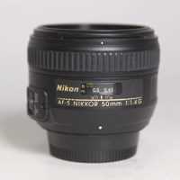 Used Nikon AF-S Nikkor 50mm f/1.4G Standard Prime Lens