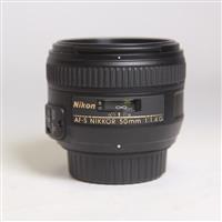 Used Nikon AF-S Nikkor 50mm f/1.4G Standard Prime Lens