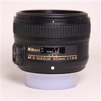 Used Nikon AF-S Nikkor 50mm f/1.4G Standard Prime Lens