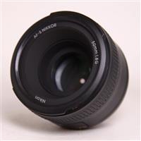 Used Nikon AF-S Nikkor 50mm f/1.4G Standard Prime Lens