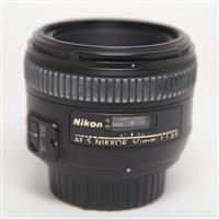 Used Nikon AF-S Nikkor 50mm f/1.4G Standard Prime Lens