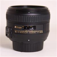 Used Nikon AF-S Nikkor 50mm f/1.4G Standard Prime Lens