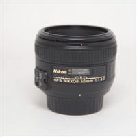 Used Nikon AF-S Nikkor 50mm f/1.4G Standard Prime Lens