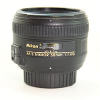 Used Nikon AF-S Nikkor 50mm f/1.4G Standard Prime Lens