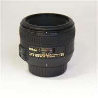 Used Nikon AF-S Nikkor 50mm f/1.4G Standard Prime Lens