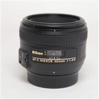 Used Nikon AF-S Nikkor 50mm f/1.4G Standard Prime Lens