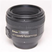 Used Nikon AF-S Nikkor 50mm f/1.4G Standard Prime Lens