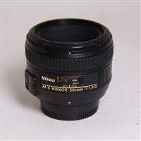 Used Nikon AF-S Nikkor 50mm f/1.4G Standard Prime Lens