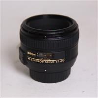 Used Nikon AF-S Nikkor 50mm f/1.4G Standard Prime Lens