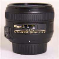 Used Nikon AF-S Nikkor 50mm f/1.4G Standard Prime Lens
