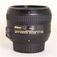 Used Nikon AF-S Nikkor 50mm f/1.4G Standard Prime Lens