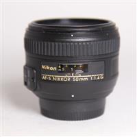Used Nikon AF-S Nikkor 50mm f/1.4G Standard Prime Lens