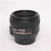 Used Nikon AF-S Nikkor 50mm f/1.4G Standard Prime Lens