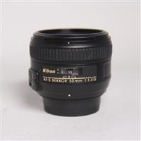 Used Nikon AF-S Nikkor 50mm f/1.4G Standard Prime Lens