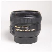 Used Nikon AF-S Nikkor 50mm f/1.4G Standard Prime Lens