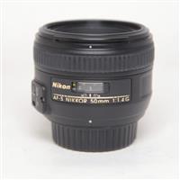 Used Nikon AF-S Nikkor 50mm f/1.4G Standard Prime Lens