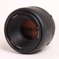 Used Nikon AF Nikkor 50mm f/1.8D Standard Prime Lens