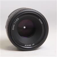 Used Nikon AF Nikkor 50mm f/1.8D Standard Prime Lens