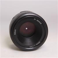 Used Nikon AF Nikkor 50mm f/1.8D Standard Prime Lens