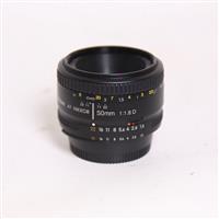 Used Nikon AF Nikkor 50mm f/1.8D Standard Prime Lens