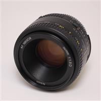 Used Nikon AF Nikkor 50mm f/1.8D Standard Prime Lens
