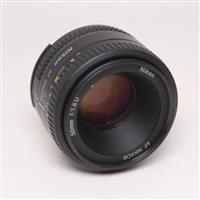 Used Nikon AF Nikkor 50mm f/1.8D Standard Prime Lens