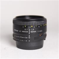 Used Nikon AF Nikkor 50mm f/1.8D Standard Prime Lens