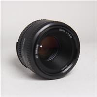 Used Nikon AF Nikkor 50mm f/1.8D Standard Prime Lens