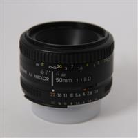 Used Nikon AF Nikkor 50mm f/1.8D Standard Prime Lens