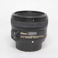 Used Nikon AF-S Nikkor 50mm f/1.8G Standard Prime Lens