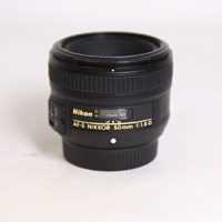 Used Nikon AF-S Nikkor 50mm f/1.8G Standard Prime Lens